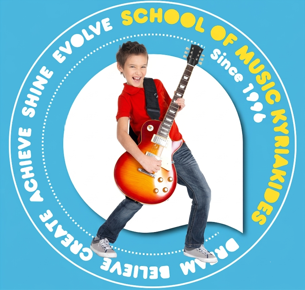 Electric & Acoustic Guitar lessons at the School of Music Kyriakides