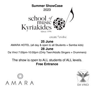 Summer Showcase!